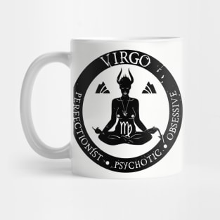 Savage Virgo Zodiac Antisocial Astrology Mug